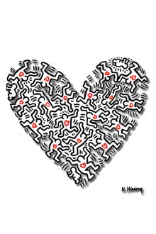 Iphone壁紙35 Keith Haring キース ヘリング M 10l La直輸入 大きいサイズのレディースウェア専門店