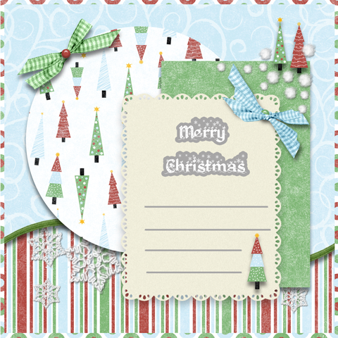 素敵な無料素材で作る クリスマスカード 楽しい 便利 役に立つ