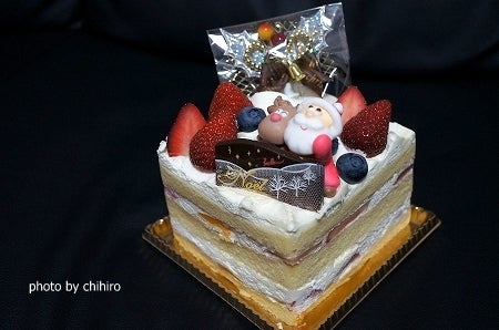 大阪スイーツレポーターちひろの辛口スイーツランキング-パティスリーブラザーズのクリスマスケーキ