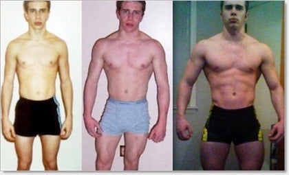 12 month steroid transformation