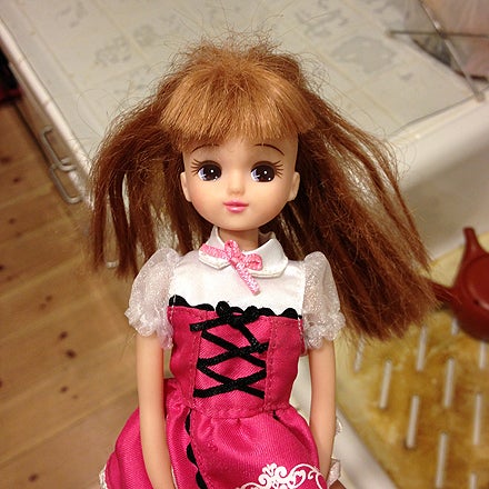 リカちゃん人形の髪のお手入れ いのーえのブログ