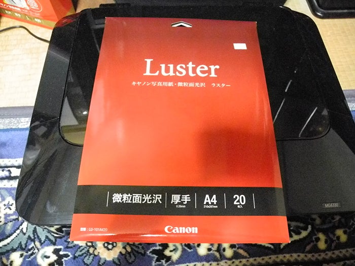 買得 キヤノン キヤノン写真用紙 微粒面光沢 ラスター A4 20枚 Luster LU-101A420 