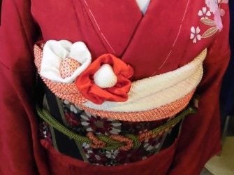 帯揚げのお花の作り方 ひめ吉半襟 デザイン日記
