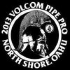 2013 VOLCOM pipe pro オフィシャルTシャツ＆キャップの画像