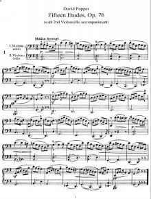 第2チェロの伴奏付きの15のやさしい練習曲 Iphone De Blog
