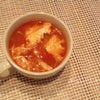 今日のスープ★トマトとしめじと卵のスープの画像