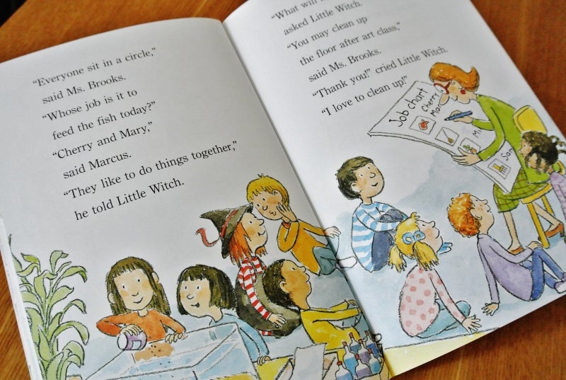 Little Witch Goes to School | つれづれ英語ノート ・ Step after step goes far.