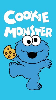 Iphone5壁紙166 Cookie Monster クッキー モンスター M 10l La直輸入 大きいサイズのレディースウェア専門店