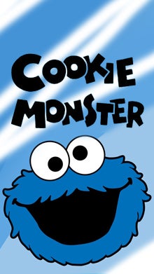 Iphone5壁紙166 Cookie Monster クッキー モンスター M 10l La直輸入 大きいサイズのレディースウェア専門店