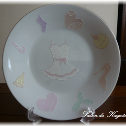 東京 国立市 ポーセラーツ・陶磁器絵付けサロン 『Salon de KAGETORA』-20130420