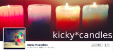 $キャンドル日記【 aicotoba】（kicky＊candles)-キャンドルFBページ