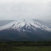 富士山は笠をかぶってます。の画像