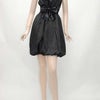 【ドレス 通販 オリジナルドレス】glossオリジナル 光沢サテンバルーン ショートドレスの画像