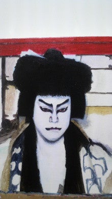 見ただけで分かる 歌舞伎の悪役 油絵で歌舞伎 Kabuki Oil Painting