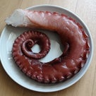 朝市で仕入れた晩ごはんの記事より