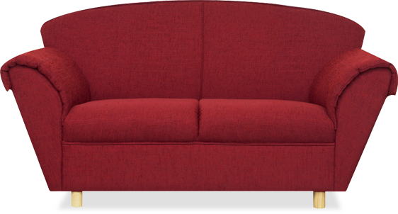 赤いsofa 北欧リゾート気分