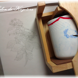 東京 国立市 ポーセラーツ・陶磁器絵付けサロン 『Salon de KAGETORA』-20130621