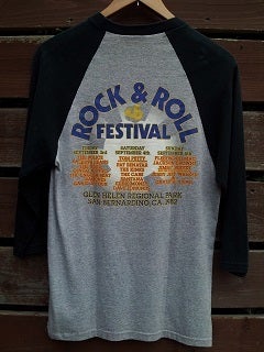 ロックフェスティバル Tシャツ | 古着屋BOTTOM LINE(ボトムライン)ブログ