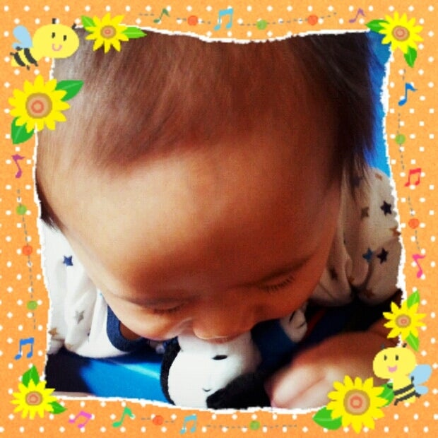 スヌーピーと熱いキス(*≧∀≦*)