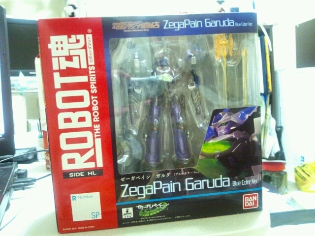 バンダイ Robot魂 ゼーガペイン ガルダ ブルーカラーver レビュー ルツボログ