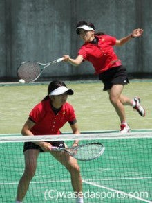 女子ソフトテニス 日体大を振り切り２連覇達成 早スポオフィシャルブログ