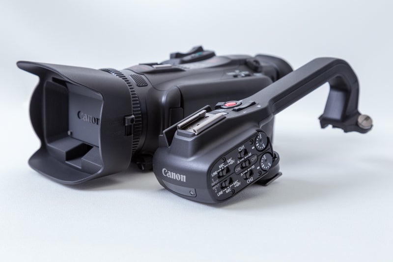 大内宿 Canon ハンドル・マイク付 XA20 ビデオカメラ