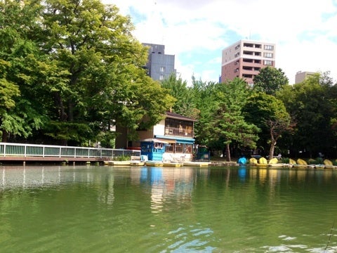 札幌でボート 中島公園 札幌育児生活