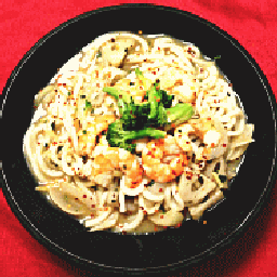 ほうれん草スープうどん