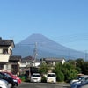 今朝の富士山の画像