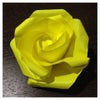 折り紙で薔薇（川崎ローズ 一分ローズ）の画像