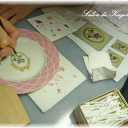 東京 国立市 ポーセラーツ・陶磁器絵付けサロン 『Salon de KAGETORA』-20131022