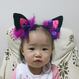 今日はハロウィン☆猫耳付けてみたよ♪