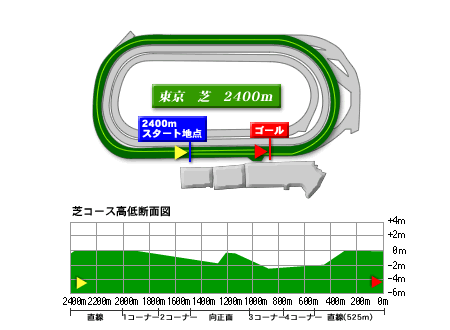 トラックマンが教える競馬の裏情報-東京芝2400m