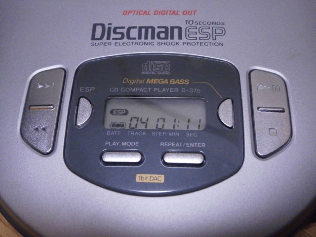 SONY Discman D-375 | いつみくんの日々