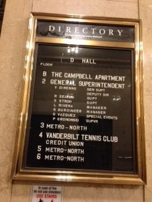 N.Y.に恋して☆-campbell apartment 2