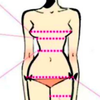 正しいボディーの測り方の画像