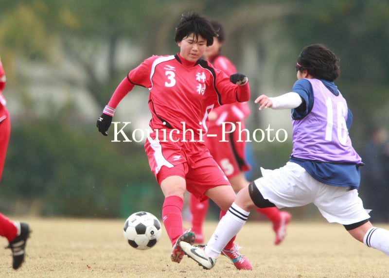 神村学園中等部女子 福岡県高校サッカー写真 Koichi Photo