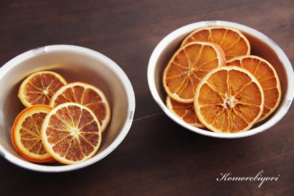 ドライオレンジ作りました Komorebiyori