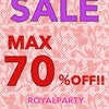 ♡ROYALPARTY♡SALE MAX70％OFF♡の画像