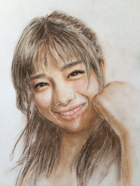 石原さとみ パステル画 ぴぴたのブログ