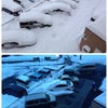 大雪の影響での画像