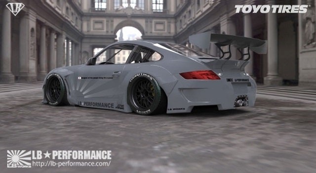 NEW LB☆WORKS第5弾の発表で～す！ポルシェ997の登場