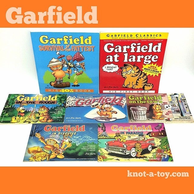 今日のBOOK 【GARFIELD/ガーフィールドのアメコミ各種】 | おもちゃ屋 KNot a TOY(ノットアトイ)