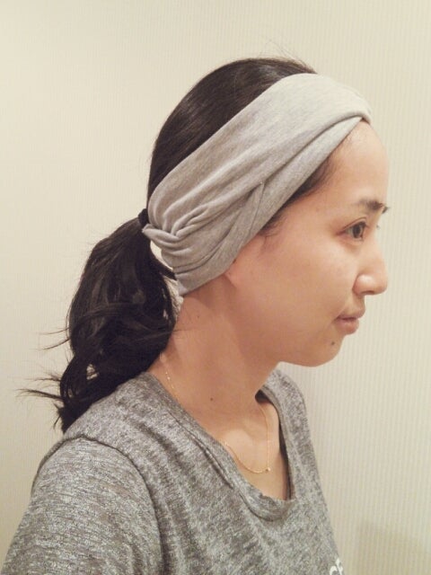洗顔風にならないヘアバンドの付け方 Shokoオフィシャルブログ 母ちゃん買い物へ行く Powered By Ameba