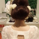 洋装から和装へチェンジの美人花嫁さま♡リハ編の記事より