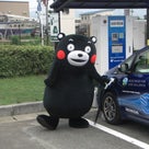 くまモン営業部長が電気自動車の急速充電器ＰＲのため熊本港に！の記事より
