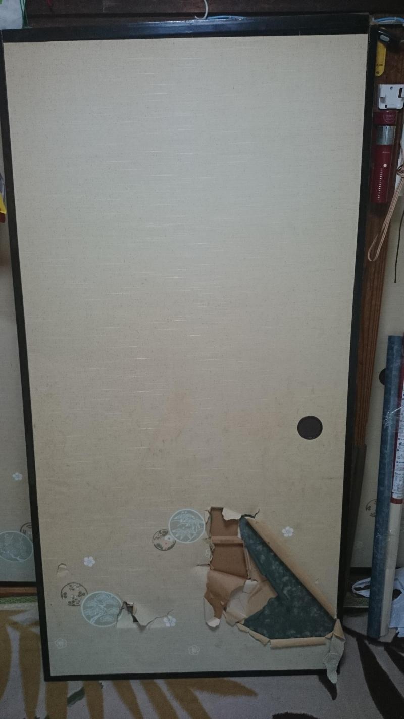 襖を補修してみました（実験）の記事画像