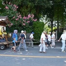 「八雲神社 夏祭礼 2014」屋台と神輿が町内をゆくの記事より