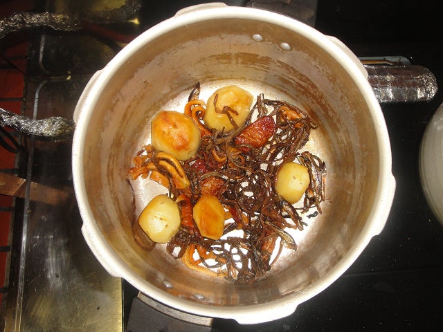 時短料理２ ゼンマイの炒め煮 しょうこのブログ In 鹿児島