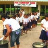 バンタヤン島の小学校で給食チャリティの画像